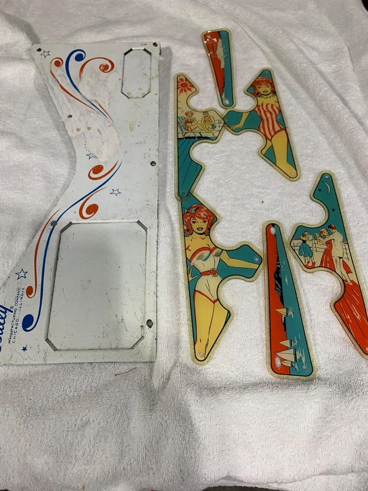 Piezas de máquina de pinball Ballys años 60 Fun Cruise Foto 1 de 1