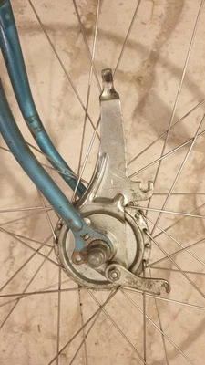 Fahrrad-Vorderrad 28" Retro Tommelbremse Rad nab e SACHS  "Orbit"VT - Bild 1 von 4