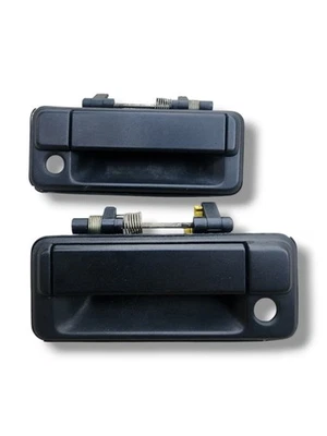 Toyota Celica Supra 1984 1985 juego de manijas de puerta exterior para conductor y pasajero delantero Foto 1 de 4