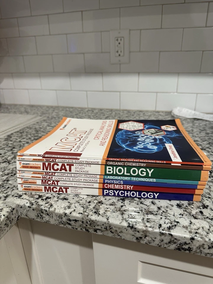 MCAT Examkrackers 12th Edition- 7 book Set - Image 1 of 1