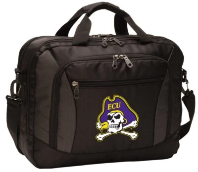 East Carolina Bolso Mensajero para Laptop ECU Piratas Bolsa para Computadora Foto 1 de 4