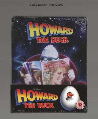 HOWARD THE DUCK - UK EXCLUSIVE BLU RAY STEELBOOK - NEW & SEALED - Image 1 of 4