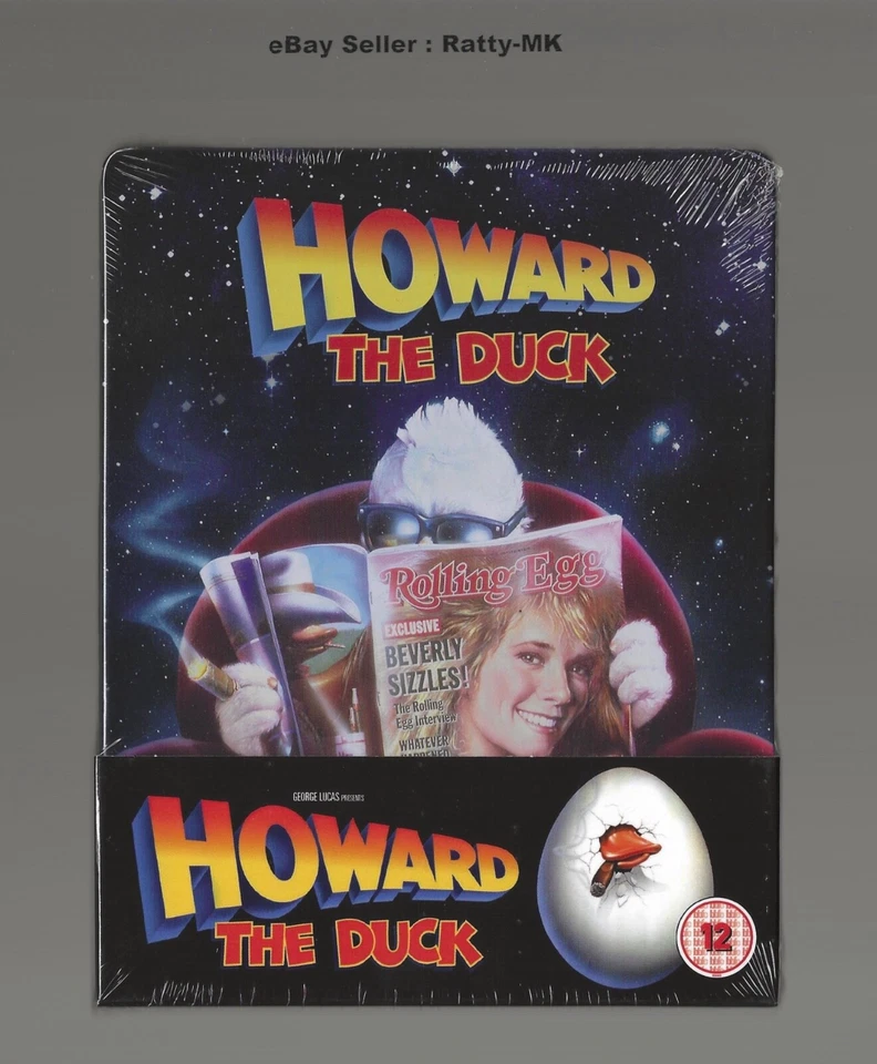 Howard The Duck Blu-ray Steelbook Zavvi