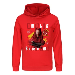 Descendants4 5-13 Year Old Girls' Hoodie Boys' Pure Cotton Cartoon Hoodie - Picture 1 of 20