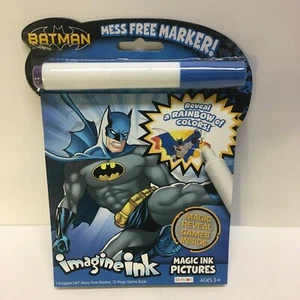 DC Batman Imagine Ink Activity Book e pennarello senza problemi nuovo 2016 giochi creativi - Foto 1 di 12