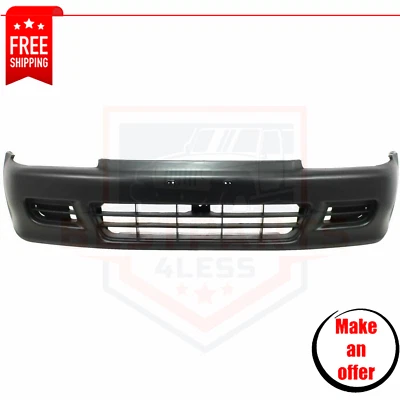 NEW Front Bumper Cover, 71101SR0A00ZZ for 1992-1995 Honda Civic Coupe/HatchBack Foto 1 de 4