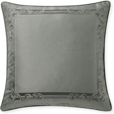 WATERFORD Dimitrios Reversible EURO SHAM - JUEGO de 2 26" X 26" Gris Carbón NUEVO Foto 1 de 4