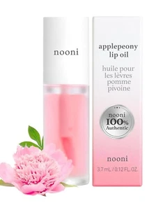 3-Pack NOONI Korean Lip Oil - Applepeony - Lip Stain/Tint, Moisturizing, 0.12oz - Picture 1 of 2
