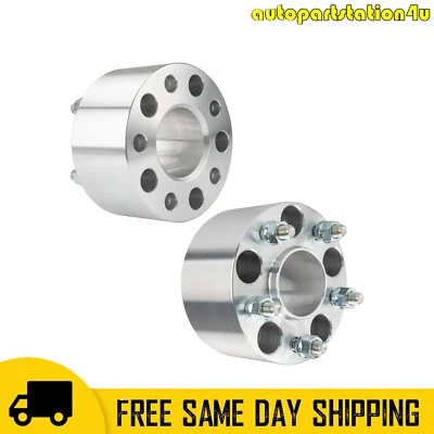 2pcs 3"-5x114.3-MM12x1.25-66.1 Wheel Spacers For Nissan 370Z 2009 2010 - 2019 Foto 1 de 4