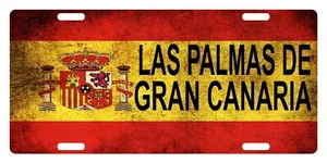 España Bandera España Placa Matrícula Reino de España Emblema Las Palmas - Imagen 1 de 1