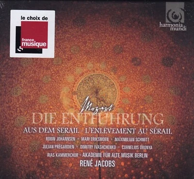 W.A.MOZART (  René Jacobs ) - 2 CD - DIE ENTFÜHRUNG AUS DEM SERAIL  ( Neu ) - Bild 1 von 2