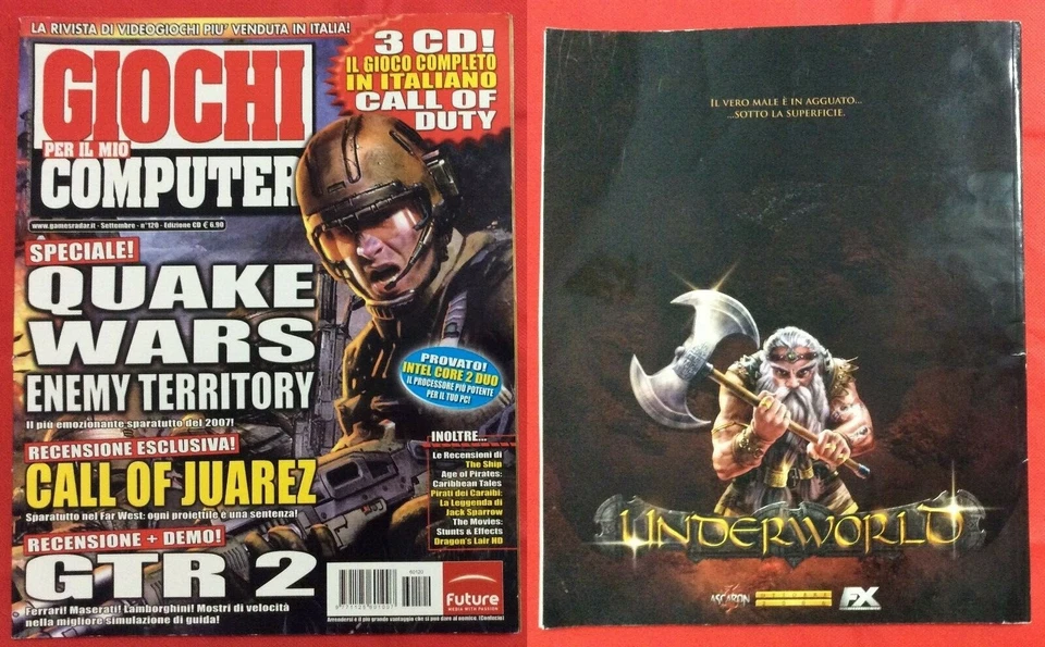 GIOCHI PER IL MIO COMPUTER N.120 SETTEMBRE 2006 BUONE CONDIZIONI - Immagine 1 di 1