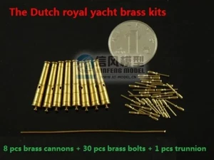 Scale 1/80 Royal Yacht Wooden Model Upgrade Accessories Luxury Decorative - Picture 1 of 8