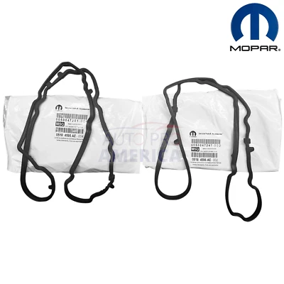 Cylinder Head Cover Gaskets 2011-2024 Chrysler Dodge Jeep Ram R&L SET MOPAR OEM - Image 1 of 3