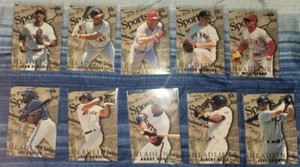 MLB Headliner inserts Card Lot