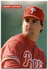 1993 Medford Philadelphia Phillies Photocards Danny Jackson #NNO