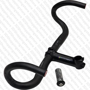 Ritchey Superlogic Carbon Evo Curve Rennlenker 44cm x 80mm x 130mm mit Vorbau - Bild 1 von 18