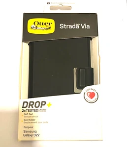 Otterbox STRADA VIA Series DROP Tested Case For Samsung Galaxy S22 - NIGHT black - Picture 1 of 5