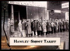 2020 Historic Autographs P.O.T.U.S. The First 36 Hawley-Smoot Tariff #100