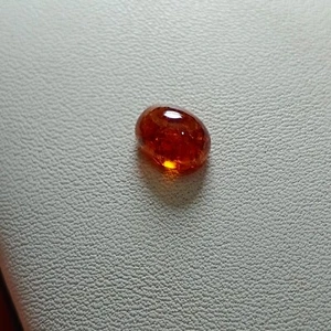 Piedra preciosa suelta cabujón Spessartite corte natural de 3,30 quilates de Pakistán - Imagen 1 de 7