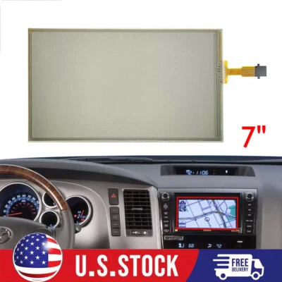Fits For 2009 2010 2011 2012 Toyota Venza 7" 8-Pin Touch screen JBL digitizer - Imagem 1 de 4