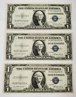 (( Error - Shifted Borders )) $1 Star Note 1935e Silver Certificate ~ Sequential