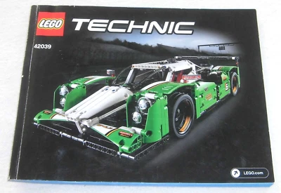 Notice Lego Technic 42039 24  Hours Race Car Voiture  24h du Mans *JRF - Photo 1/3