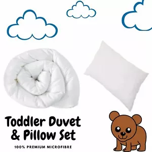 New Modern Baby Cot Bed Quilt Duvet Top Quality Sets or Separate or Cot Pillow - Afbeelding 1 van 9