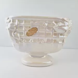 Vintage Australian Pottery Raynham Pearlescent Ceramic Vase - Picture 1 of 19