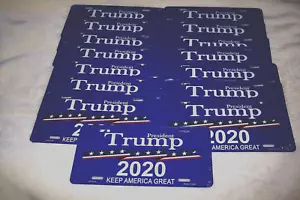 15 matrículas Trump Keep America Great etiqueta de aluminio hecha en Estados Unidos 6"x12" sellada - Imagen 1 de 4