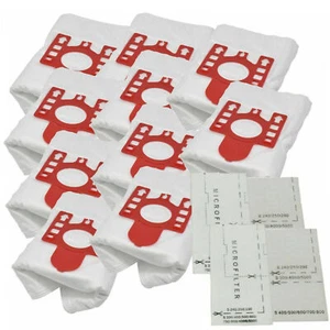 Dust Bags Filters For Miele FJM Vacuum Cleaner Hoover CAT & DOG Cloth Bag x 10 - Picture 1 of 12