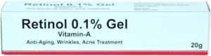 Retinol Gel 0.1 Vitamin a Repairs Fine Lines & Wrinkles, Scar Treatment, Anti-Ag - Picture 1 of 1