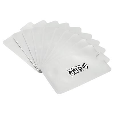 RFID Blocage Manches 20 Coffret Sans Contact Pour NFC Porte-monnaie Argenté • 6.84€