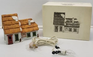 *X) 1986 Department 56 Dickens Village Series "Cottage Bob Cratchit" Christmas - Picture 1 of 9