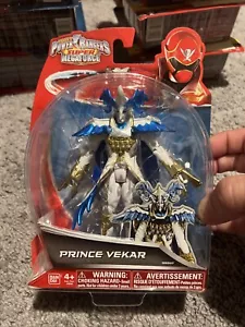Figura de acción Power Rangers Super Megaforce PRINCE VEKAR 5" Villano 2014 Bandai - Imagen 1 de 1