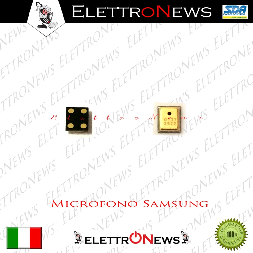 Microfono Speaker 4 Pin Samsung GT N7000 Galaxy Note GT I8580 Galaxy Core Advanc - Immagine 1 di 1