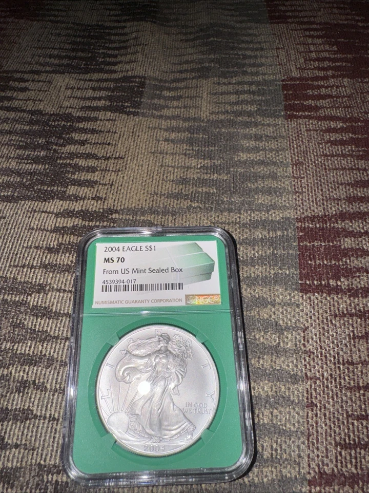 2004 Ms70 Silver Dollar - Image 1 of 2