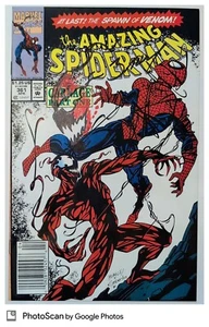 Amazing Spider-Man #361 Edicola firmata e marcata da Mark Bagley - Foto 1 di 10