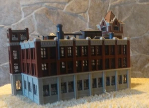 Kibri    37223    (Spur N)   Fabrik aus Gründerzeit - fertig gebaut - A4 - Bild 1 von 6