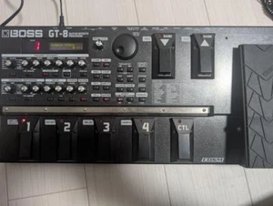 BOSS GT-8 Processore Effetti Chitarra Pavimento Pedale Multieffetto Taiwan Nero - Foto 1 di 14