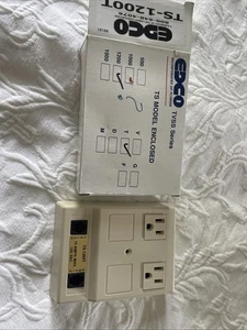 Edco TS1200V Soppressore di Sovratensione Transiente 120 VAC 15 Ampere Serie TVSS Nuovo - Foto 1 di 5