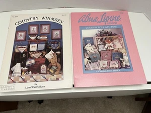 Cross Stitch Booklets Country Whimsey & Alma Lynne Designs - Picture 1 of 4