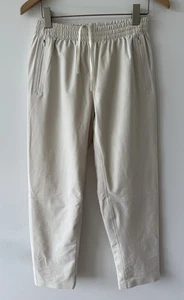 Pantaloni da pista donna Outdoor Voices in nylon con pannelli - XS / Osso - Foto 1 di 7