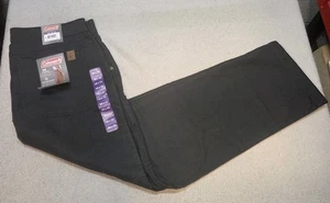 Pantalones de mezclilla cargo Coleman para hombre 36x32 negros utilitarios ropa de trabajo pantalones rectos elásticos nuevos con etiquetas - Imagen 1 de 4