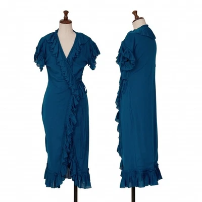 Jean-Paul GAULTIER FEMME Frill Design Cache-coeur Dress Size 40(K-129196) - Image 1 of 4