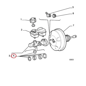KIT Überholung Brems Pumpe FIAT UNO - DUCATO ORIGINAL 9937670 - Bild 1 von 1