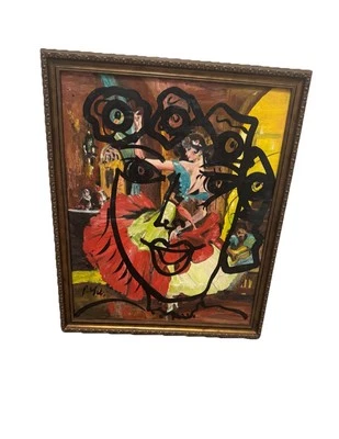 PETER KEIL PINTURA BAILARINA ESPAÑOLA VINTAGE 18”x22” Calidad Superior Foto 1 de 4
