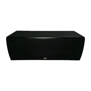 Polk Audio T30 Black Center Channel Speaker 19" Tested 100W Home Audio - Picture 1 of 5