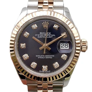 ROLEX Datejust 28 Aubergine 279171G Purple Automatic Ladies #Okw032 - Picture 1 of 12