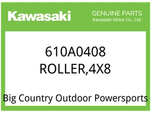 Kawasaki OEM Part 610A0408 ROLLER,4X8 - Picture 1 of 1